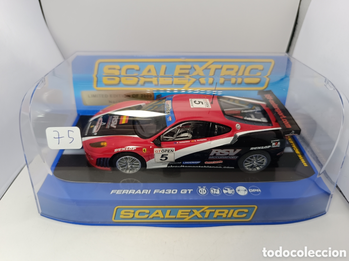 Scalextric: SCALEXTRIC FERRARI F430 GT N&deg;5 RSV MOTORSPORTS C2938