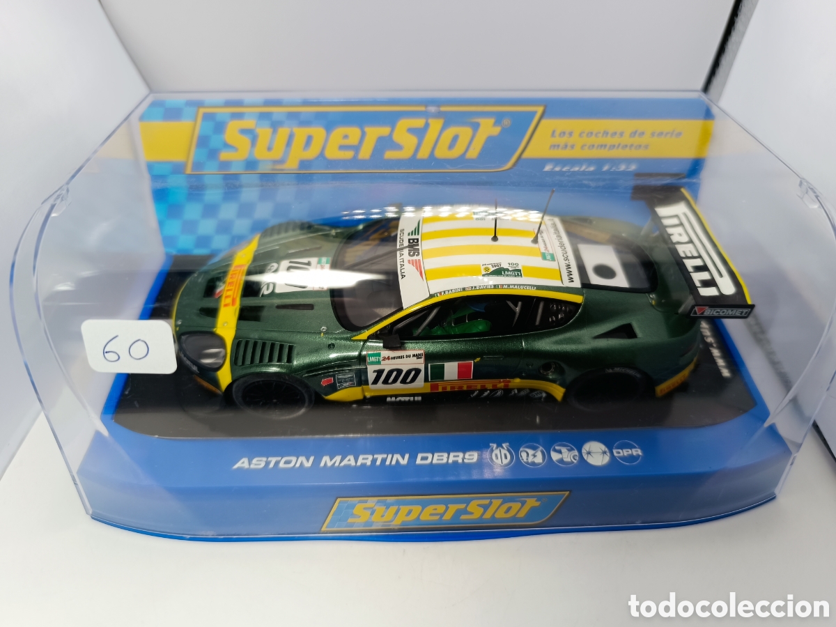 Scalextric: SUPERSLOT ASTON MART&Iacute;N DBR9 SCUDERIA ITALIA CLUB SUPERSLOT H2959