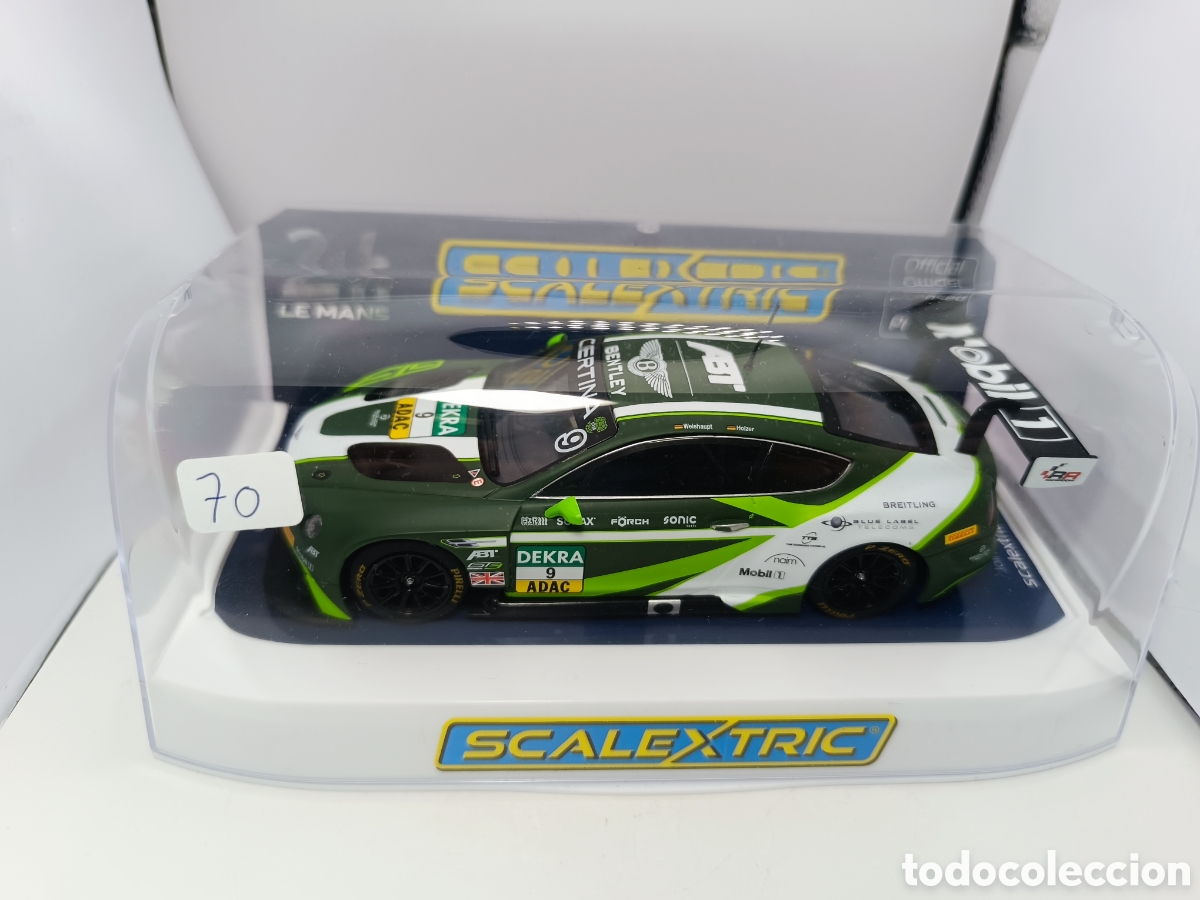 Scalextric: SCALEXTRIC UK BENTLEY CONTINENTAL GT3 PRO PLATINUM GT CERTINA C1413M