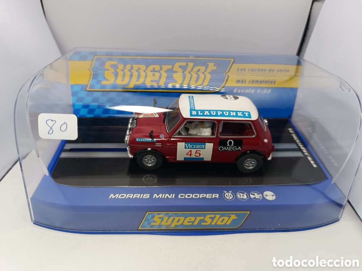 Scalextric: SUPERSLOT MORRIS MINI COOPER 1000 LAKES H3100