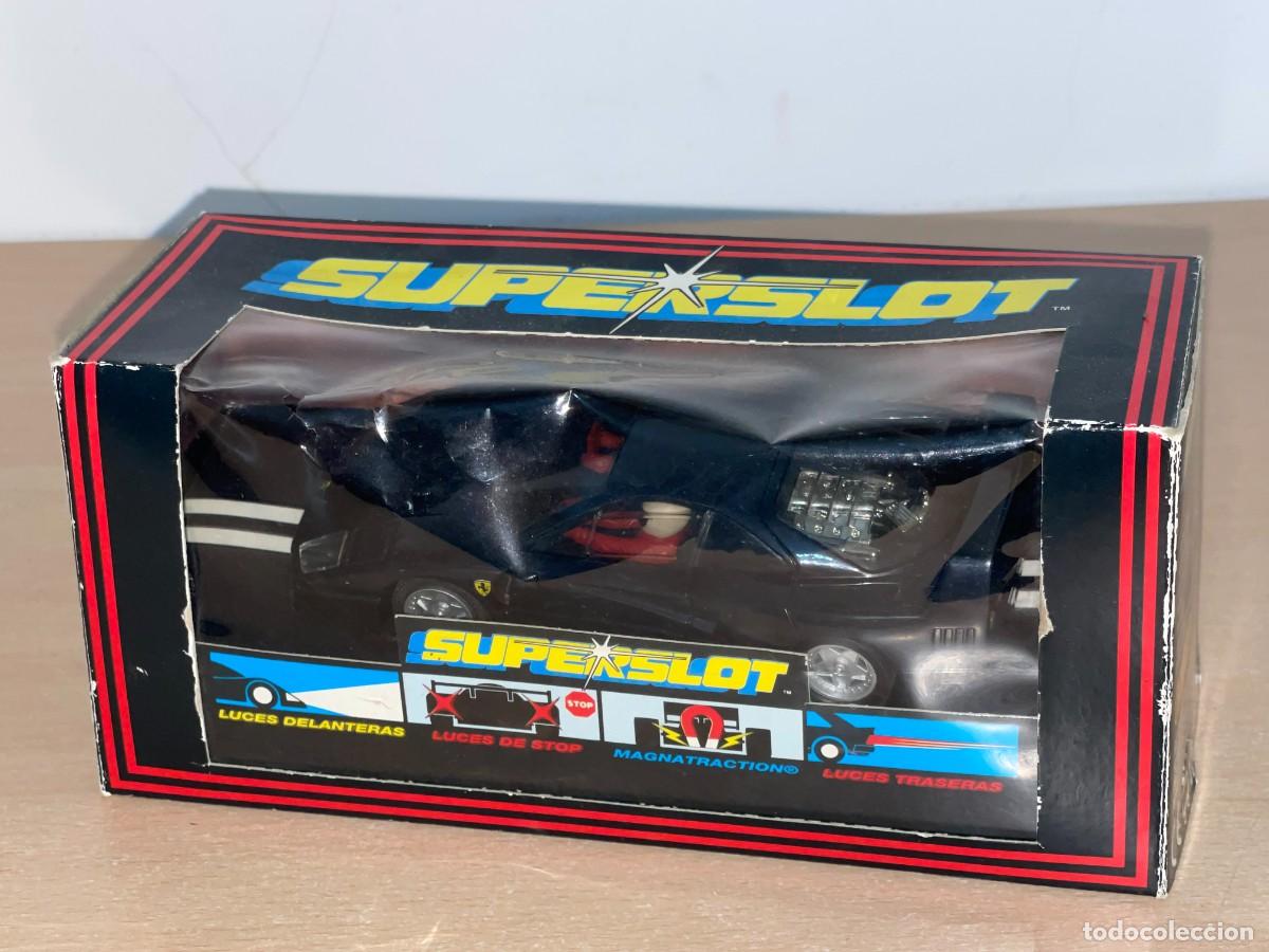 Scalextric: Scalextric Superslot FERRARI F40 Azul Ref. C.342 slot car 1:32 hornby scx f-40 f 40