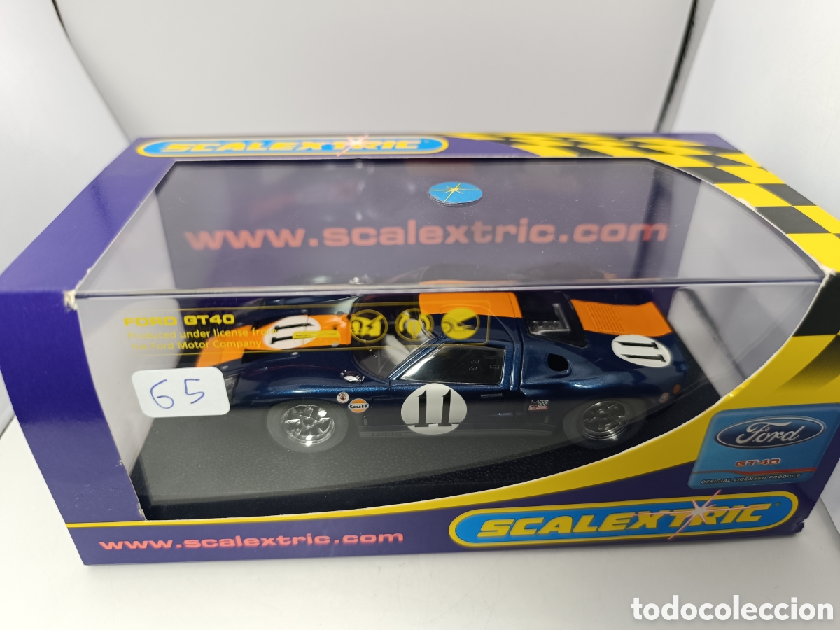 Scalextric: SCALEXTRIC FORD GT40 1967 DAYTONA N&deg;11 C2755