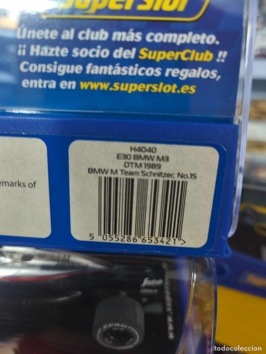 Scalextric: SUPERSLOT BMW M3 E30 WINNER DTM 89 - Foto 5