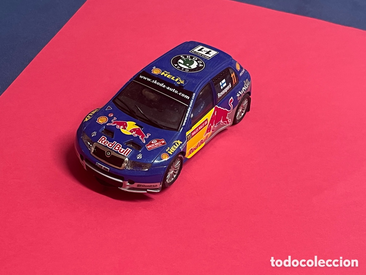 Scalextric: SLOT SCX Scalextric Skoda Fabia Rally Car