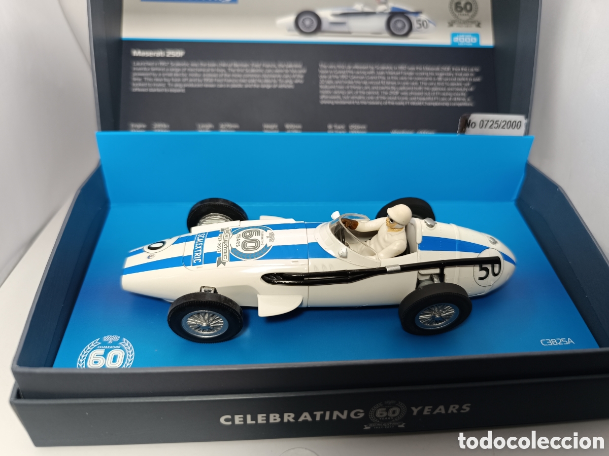 Scalextric: SCALEXTRIC UK MASERATI 250F 60 ANIVERSARIO