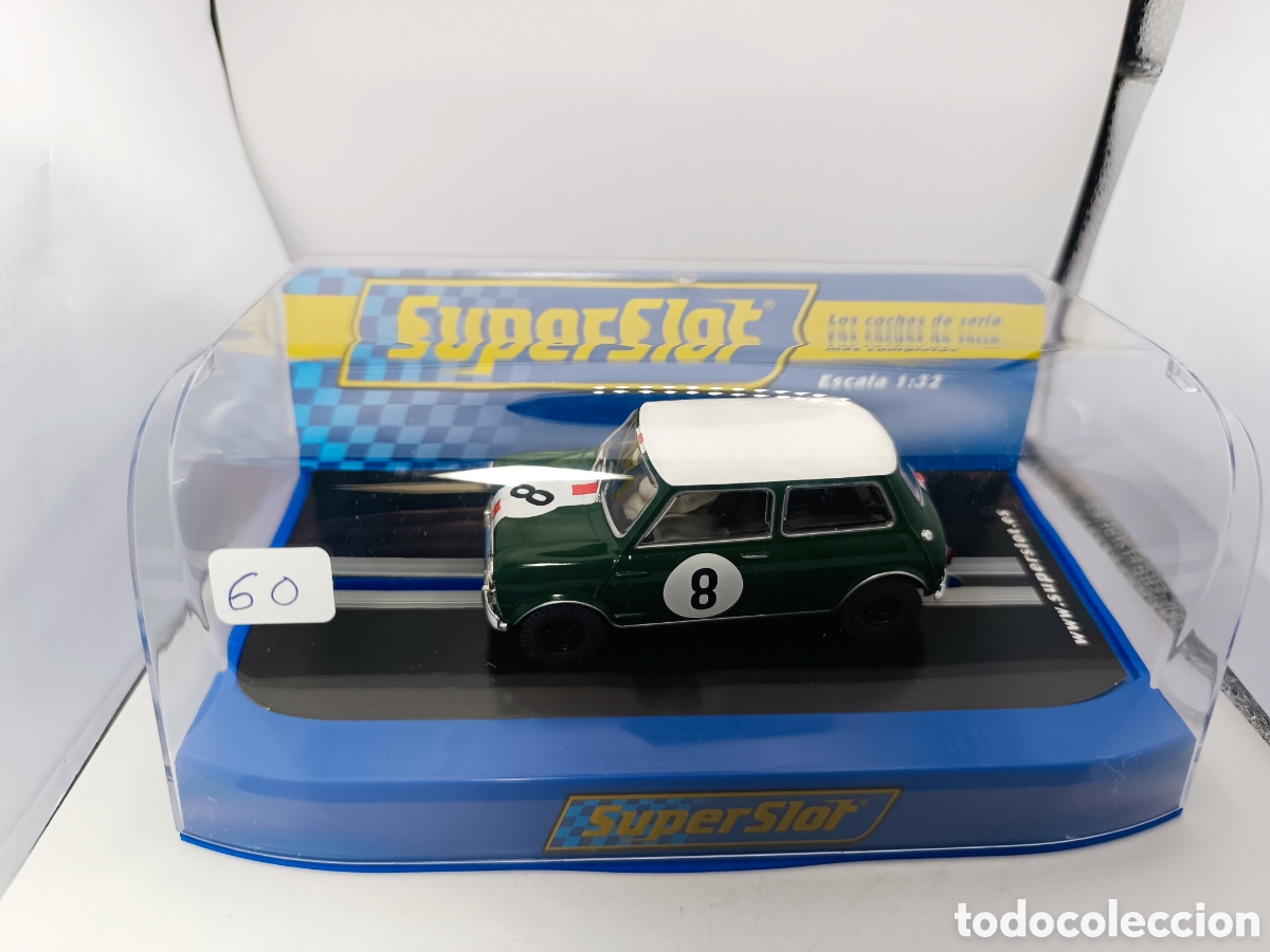 Scalextric: SUPERSLOT MINI COOPER TOURING CAR LEGENDS N&deg;8 S3586B