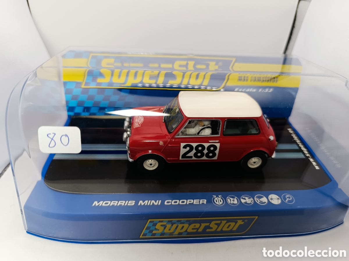 Scalextric: SUPERSLOT MORRIS MINI COOPER 1963 MONTECARLO H3485