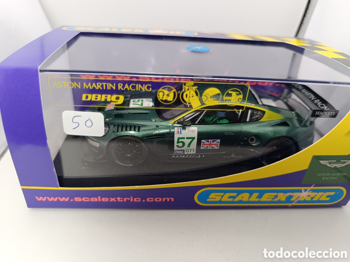 Scalextric: SCALEXTRIC UK ASTON MART&Iacute;N DBR9 N&deg;57 C2644