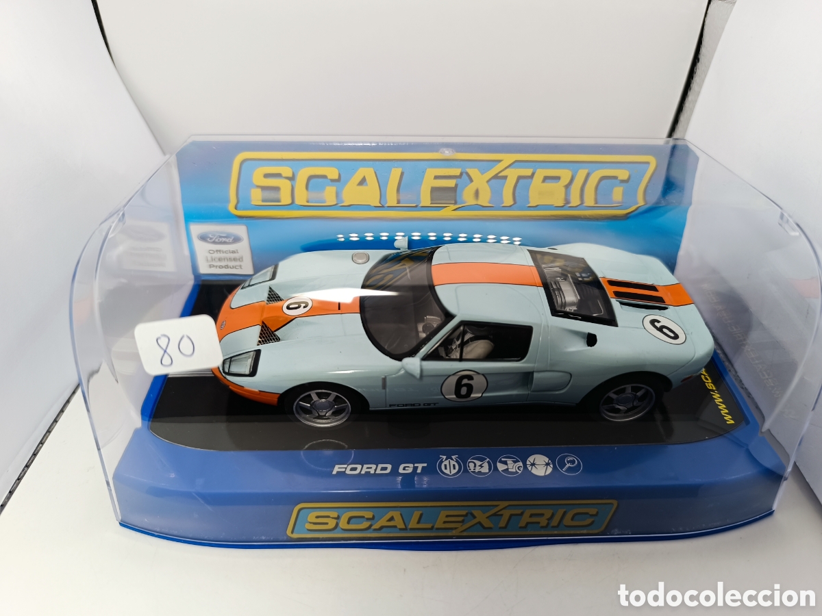 Scalextric: SCALEXTRIC UK FORD GT HERITAGE LIVERY C3324