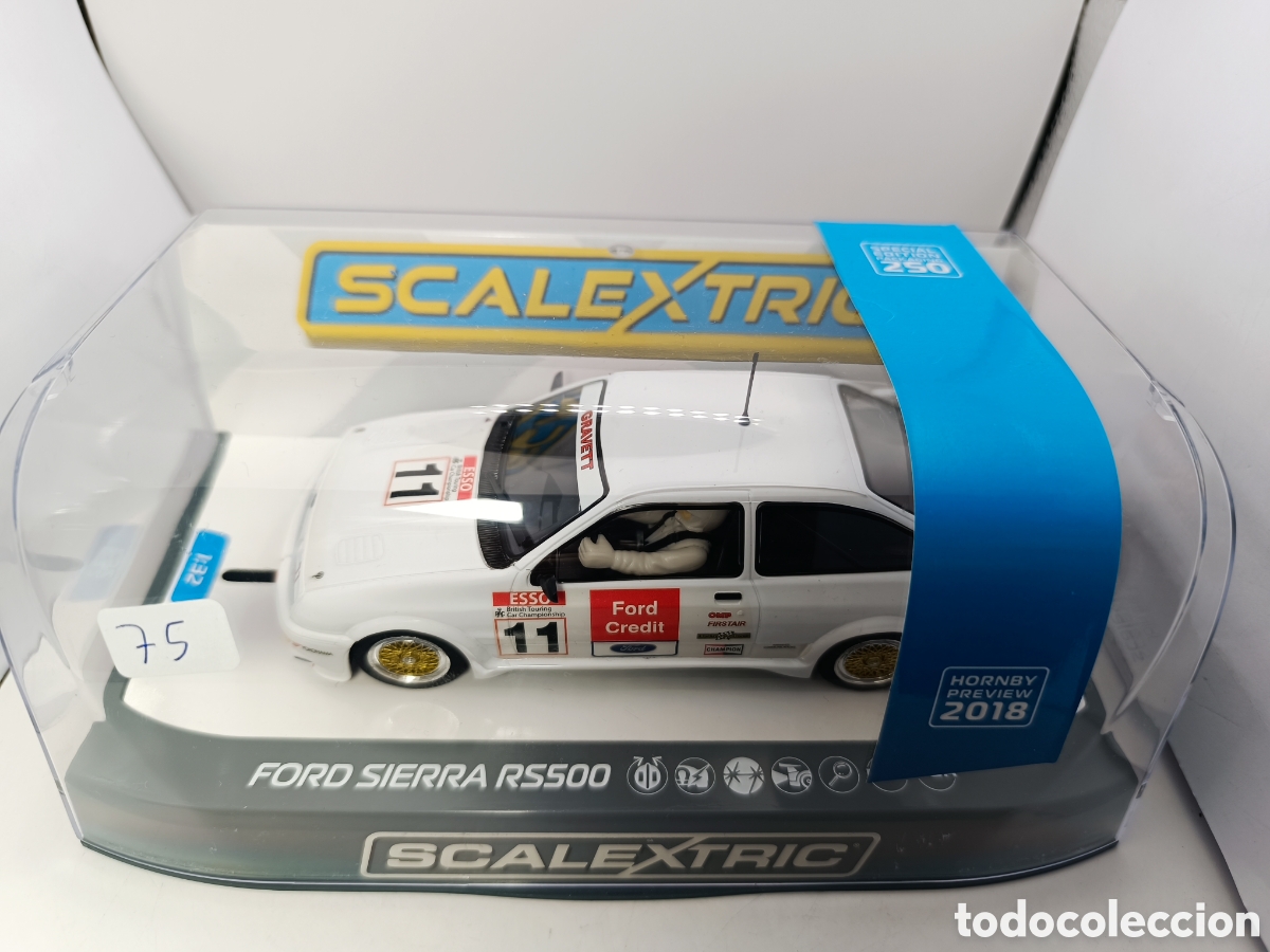 Scalextric: SCALEXTRIC UK FORD SIERRA RS500 BRITISH TOURING CAR 1990 SPECIAL EDITION C3781A