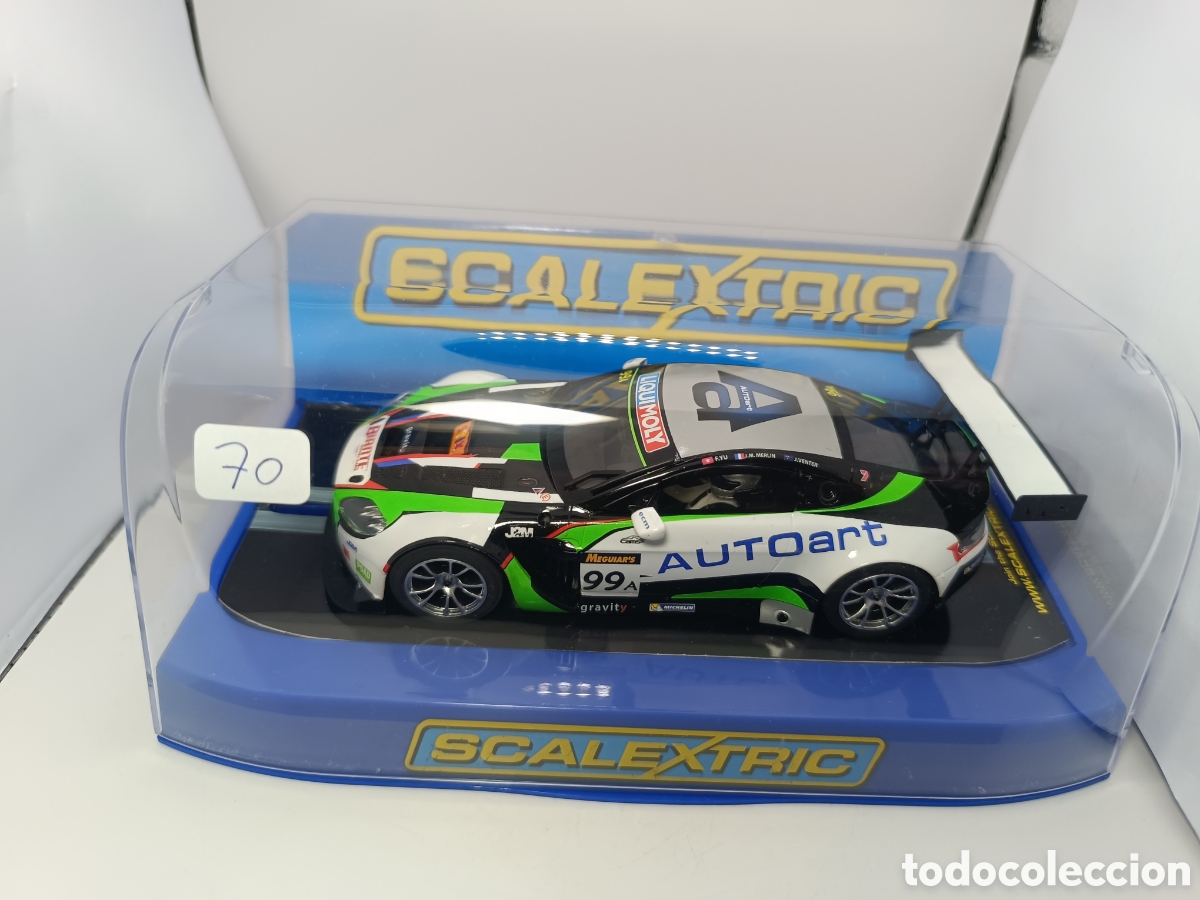 Scalextric: SCALEXTRIC ASTON MART&Iacute;N VANTAGE GT3 PLATINUM GT N&deg;99 CIRCUITO C1374T