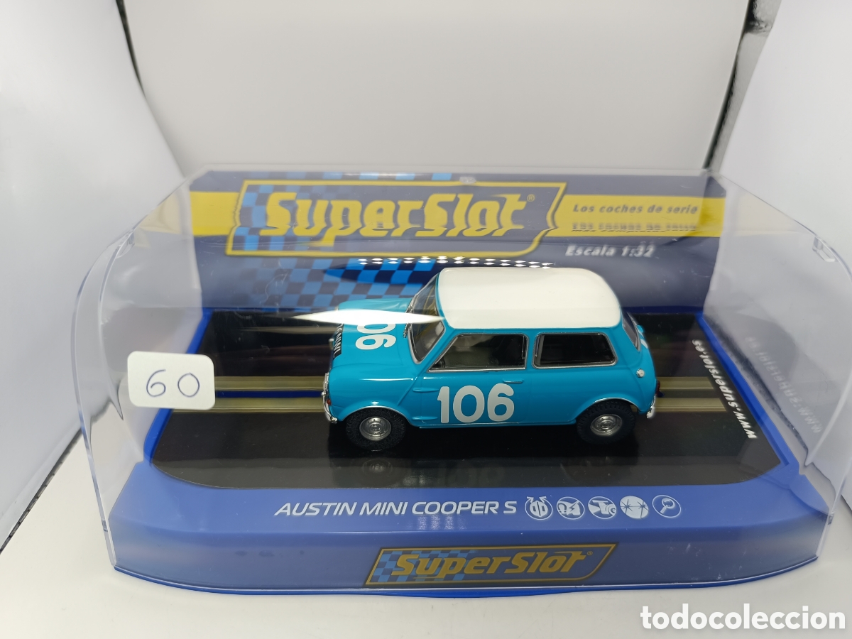 Scalextric: SUPERSLOT AUSTIN MINI COOPER S 1962 TARGA FLORIO H3913