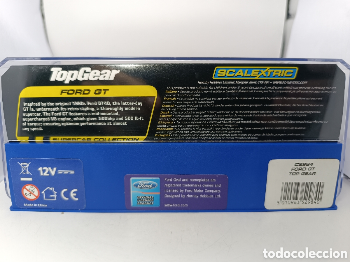 Scalextric: SCALEXTRIC FORD GT TOP GEAR C2984 - Foto 2