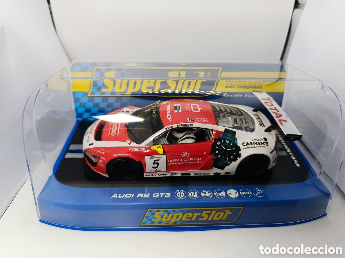 Scalextric: SUPERSLOT AUDI R8 GT3 FIA GT SERIES 2013 H3516