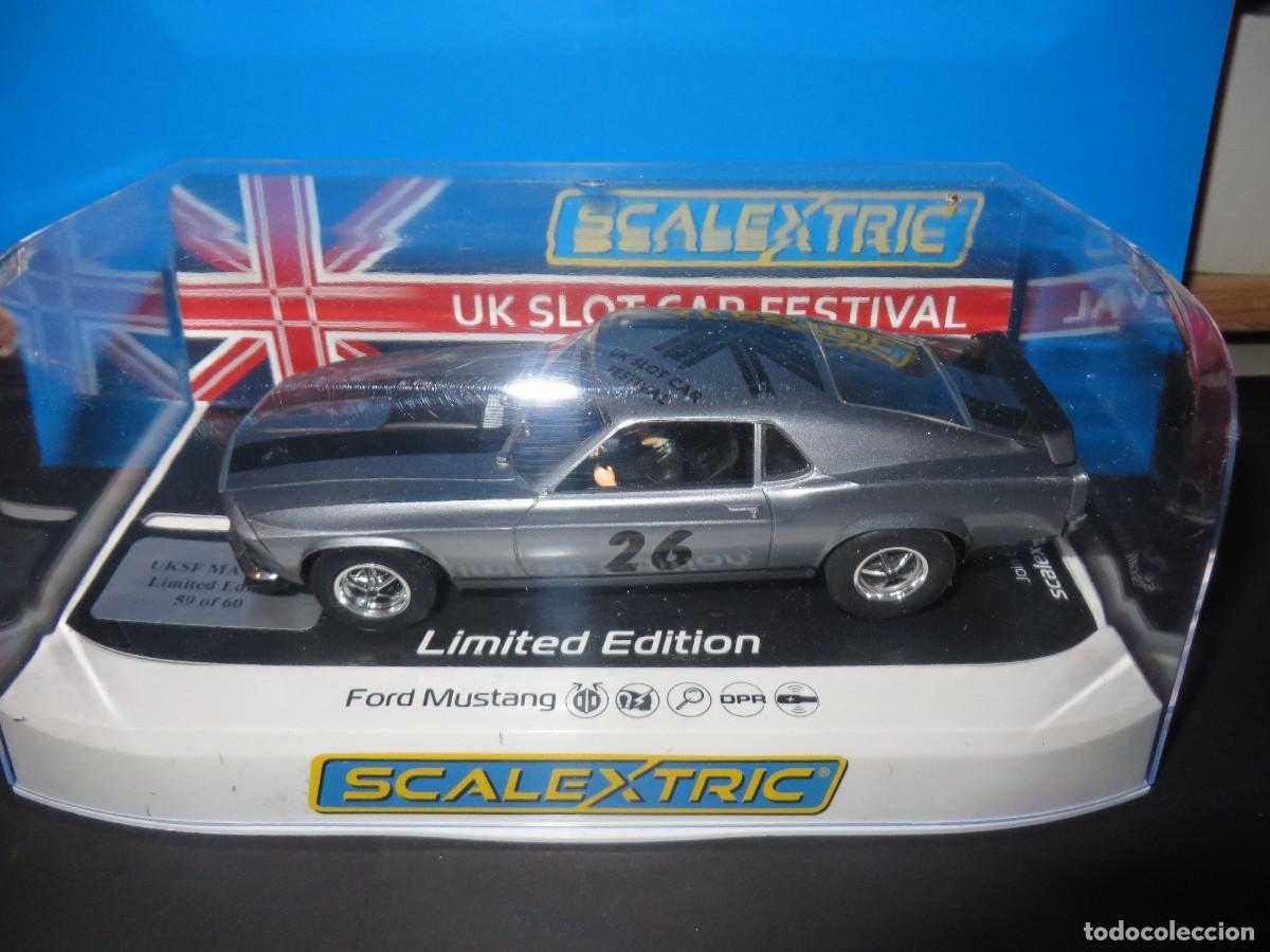 Scalextric: FORD MUSTANG SCALEXTRIC SUPERSLOT. UK SLOT FESTIVAL ED. LIMITADA Y NUMERADA. SOLO 60