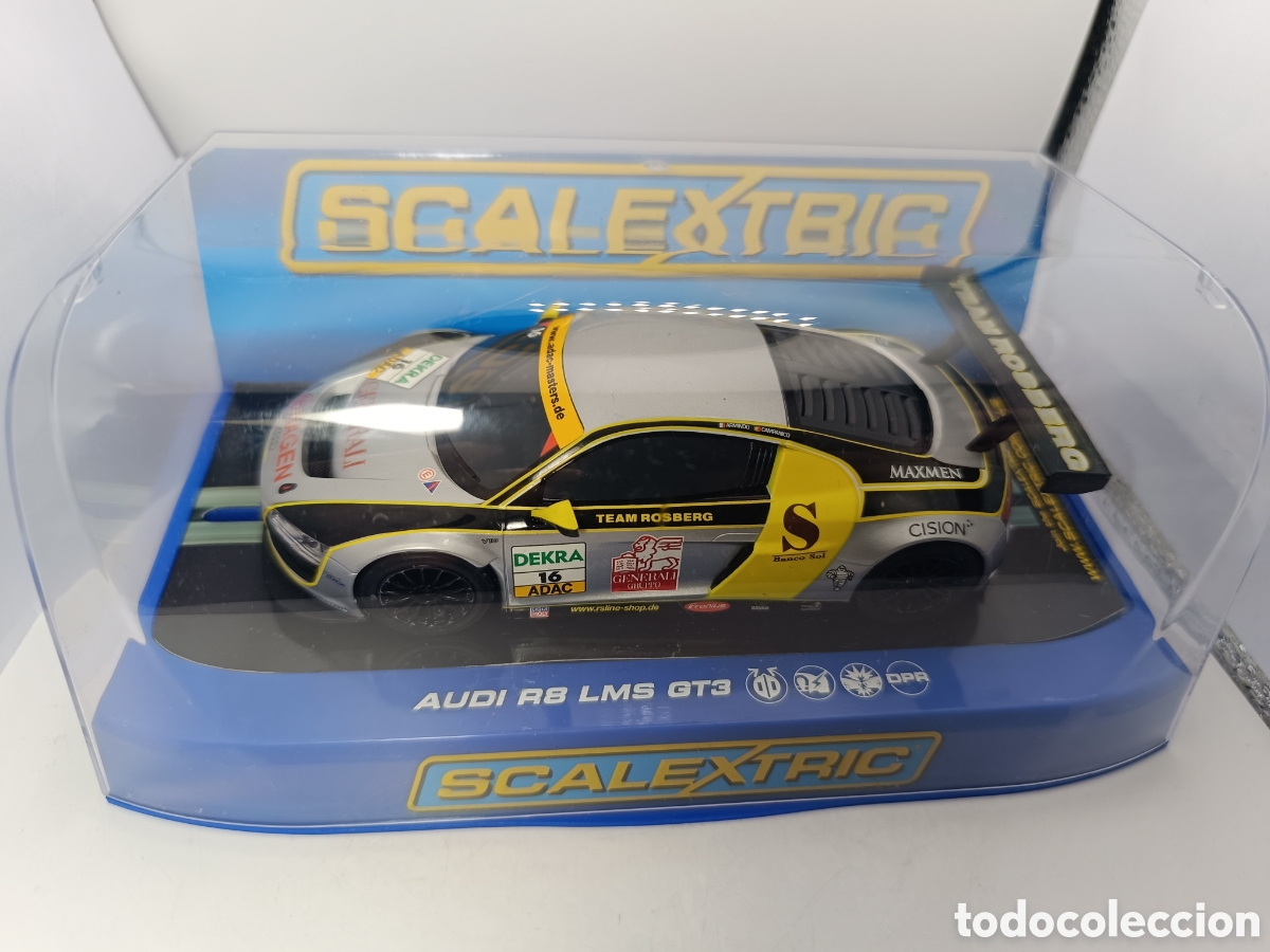 Scalextric: SCALEXTRIC UK AUDI R8 LMS GT3 TEAM ROSBERG C3179