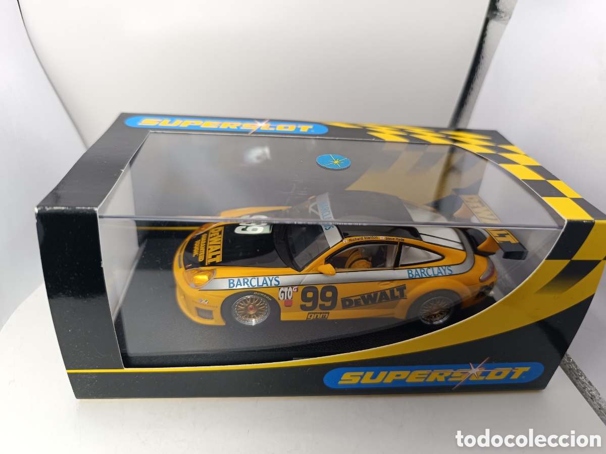 Scalextric: SCALEXTRIC PORSCHE 911 GT3R DEWALT N&deg;99 H2481 SUPERSLOT