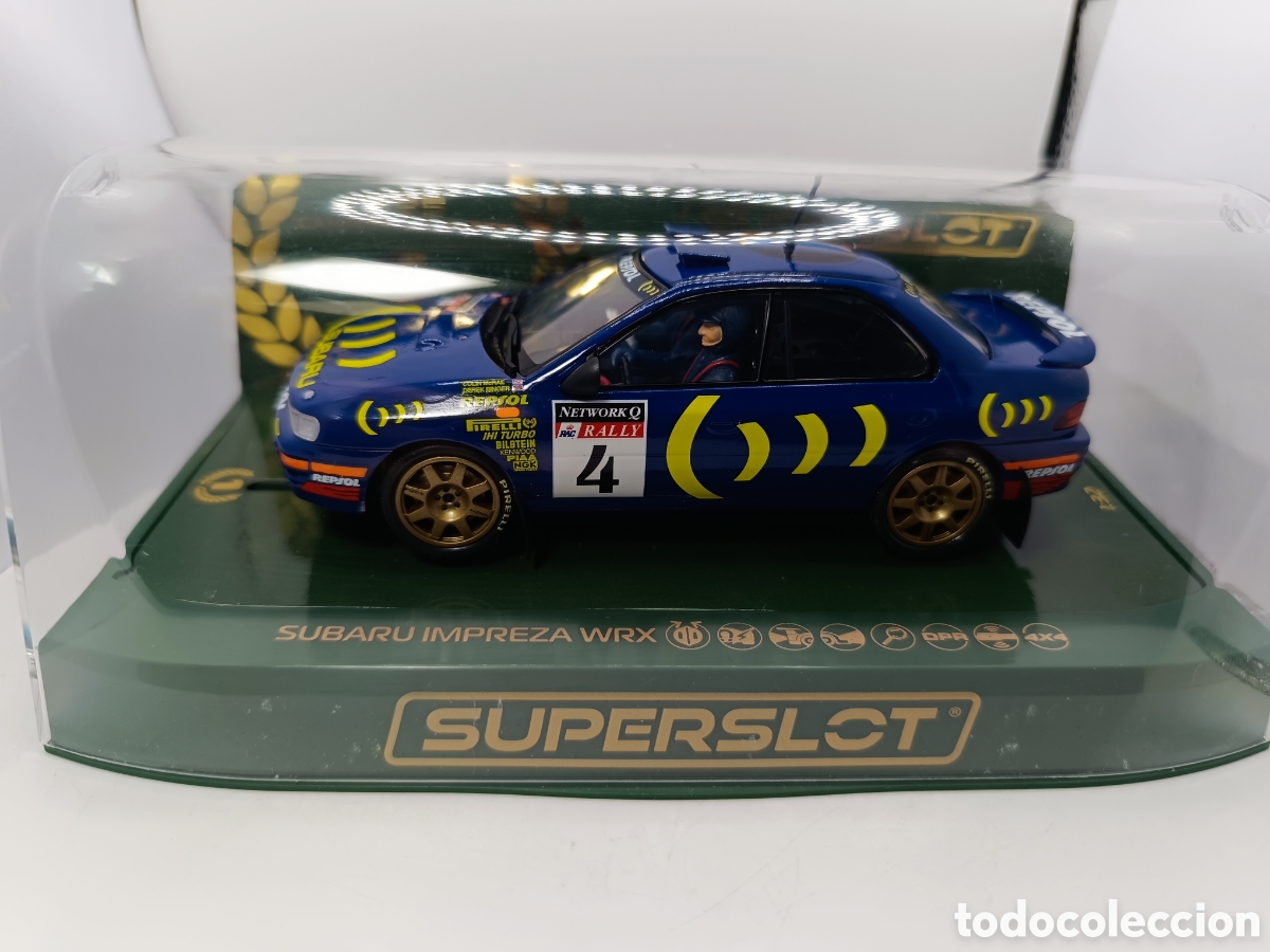 Scalextric: SUPERSLOT SUBARU IMPREZA WRX COL&Iacute;N MCRAE 1995 WORLD CHAMPION EDITION H4428