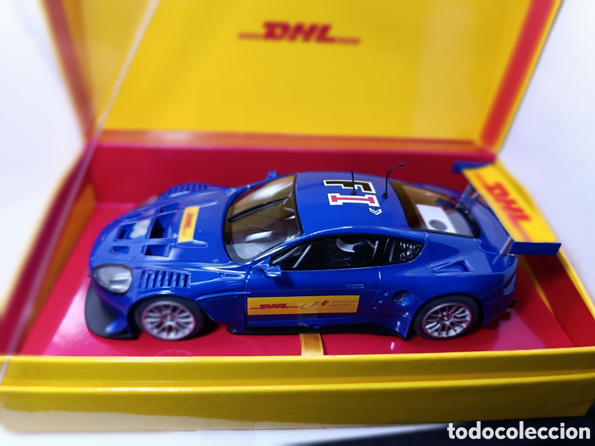 Scalextric: SUPERSLOT ASTON MART&Iacute;N EDICI&Oacute;N ESPECIAL DHL TIME DEFINITE H2946B