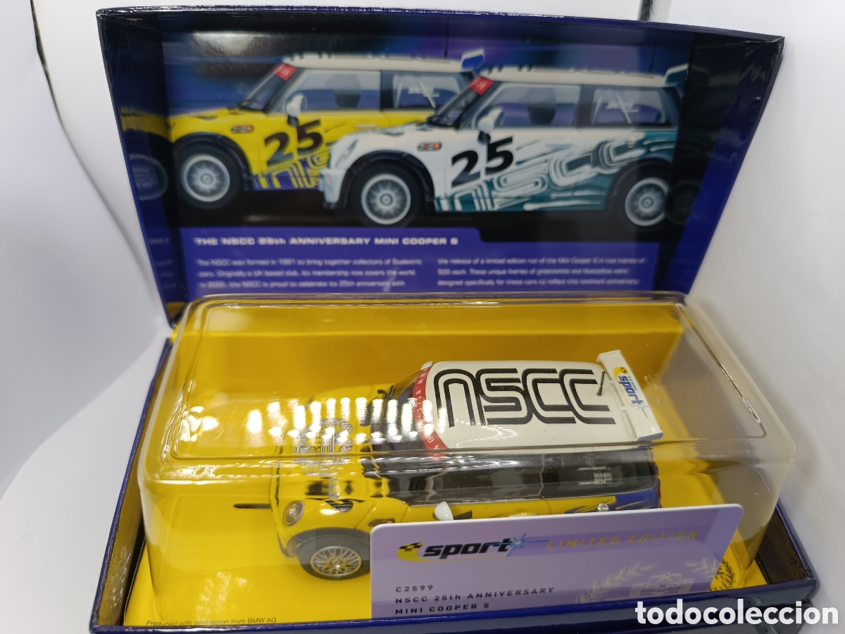Scalextric: SCALEXTRIC MINI COOPER S NSCC 25TH ANNIVERSARY C2599A - Foto 2
