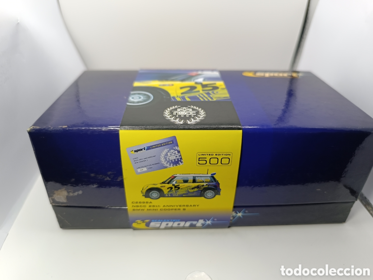 Scalextric: SCALEXTRIC MINI COOPER S NSCC 25TH ANNIVERSARY C2599A - Foto 3