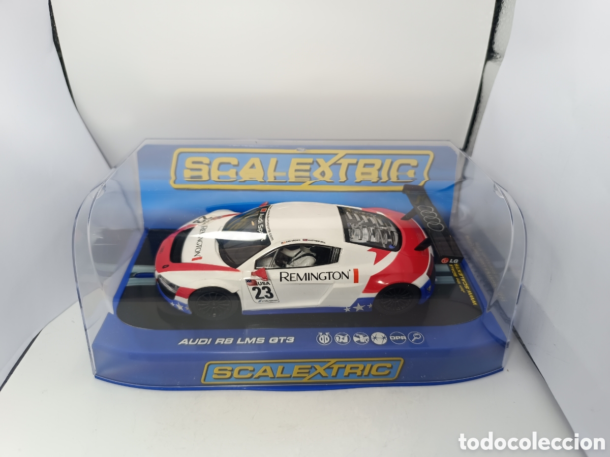 Scalextric: SCALEXTRIC UK AUDI R8 LMS UNITED AUTOSPORTS EUROPEAN GT3 C3190