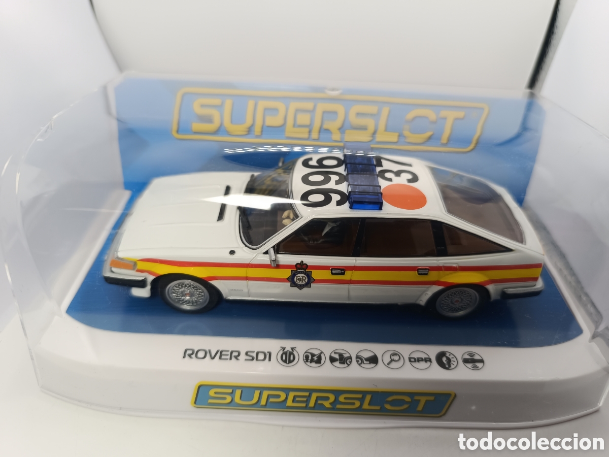 Scalextric: SUPERSLOT ROVER SD1 POLICE EDITION H4342