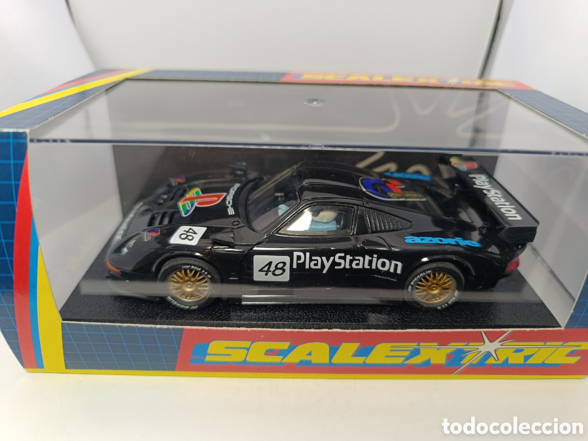 Scalextric: SCALEXTRIC UK PORSCHE 911 GT1 PLAYSTATION C.2191