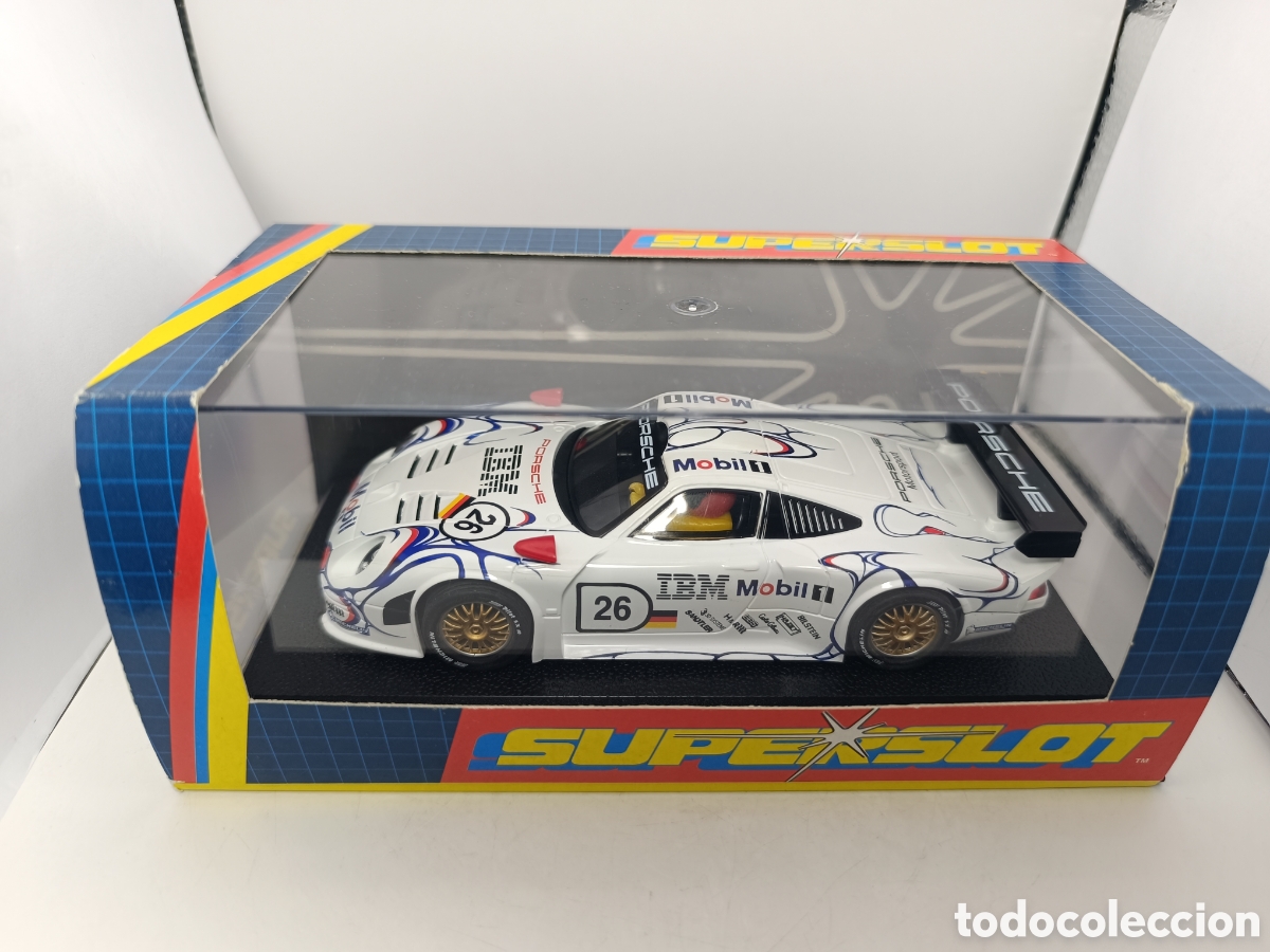 Scalextric: SUPERSLOT PORSCHE 911 GT1 IBM H2190