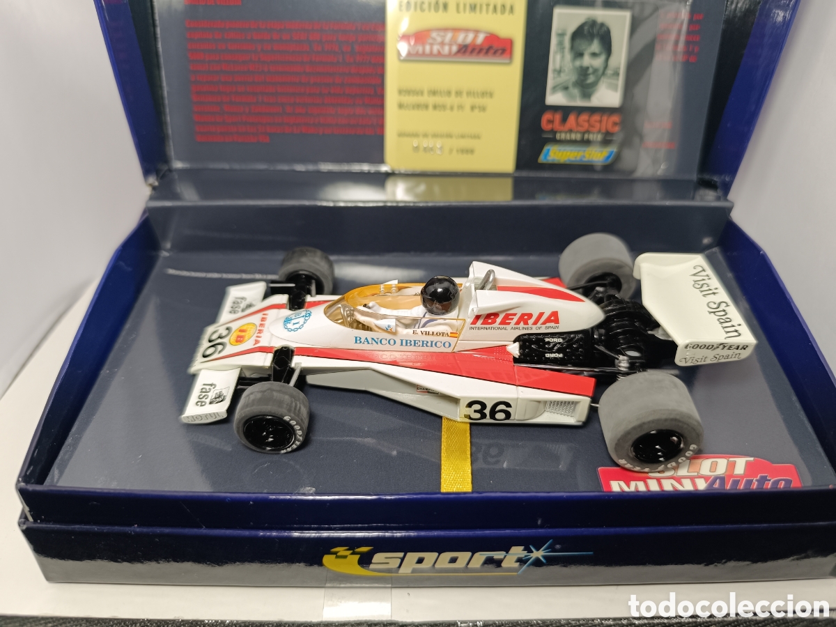 Scalextric: SUPERSLOT MCLAREN M23 E. VILLOTA H2836a
