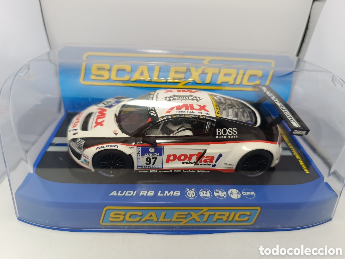 Scalextric: SCALEXTRIC UK AUDI R8 LMS TEAM PHOENIX RACING RANGE PRESENTATION CAR C3236
