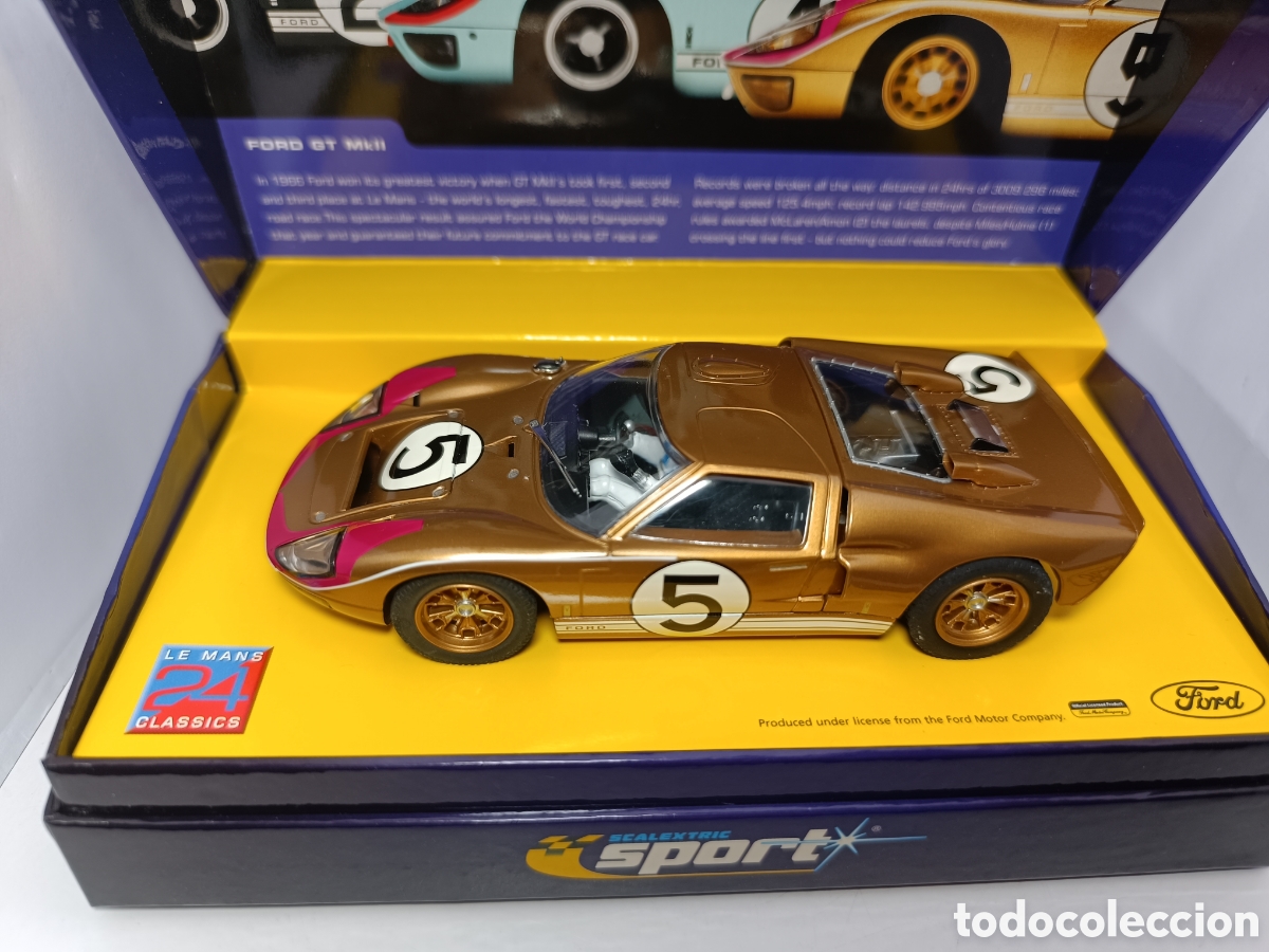 Scalextric: SCALEXTRIC UK FORD GT MKII LE MANS 1966 C2465A