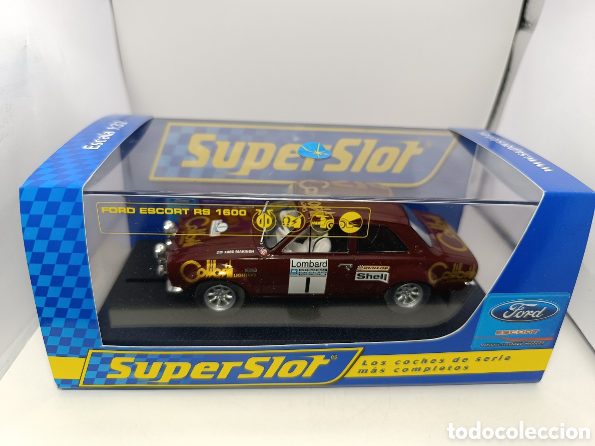 Scalextric: SUPERSLOT FORD ESCORT RS 1600 TIMO MAKINEN H2757