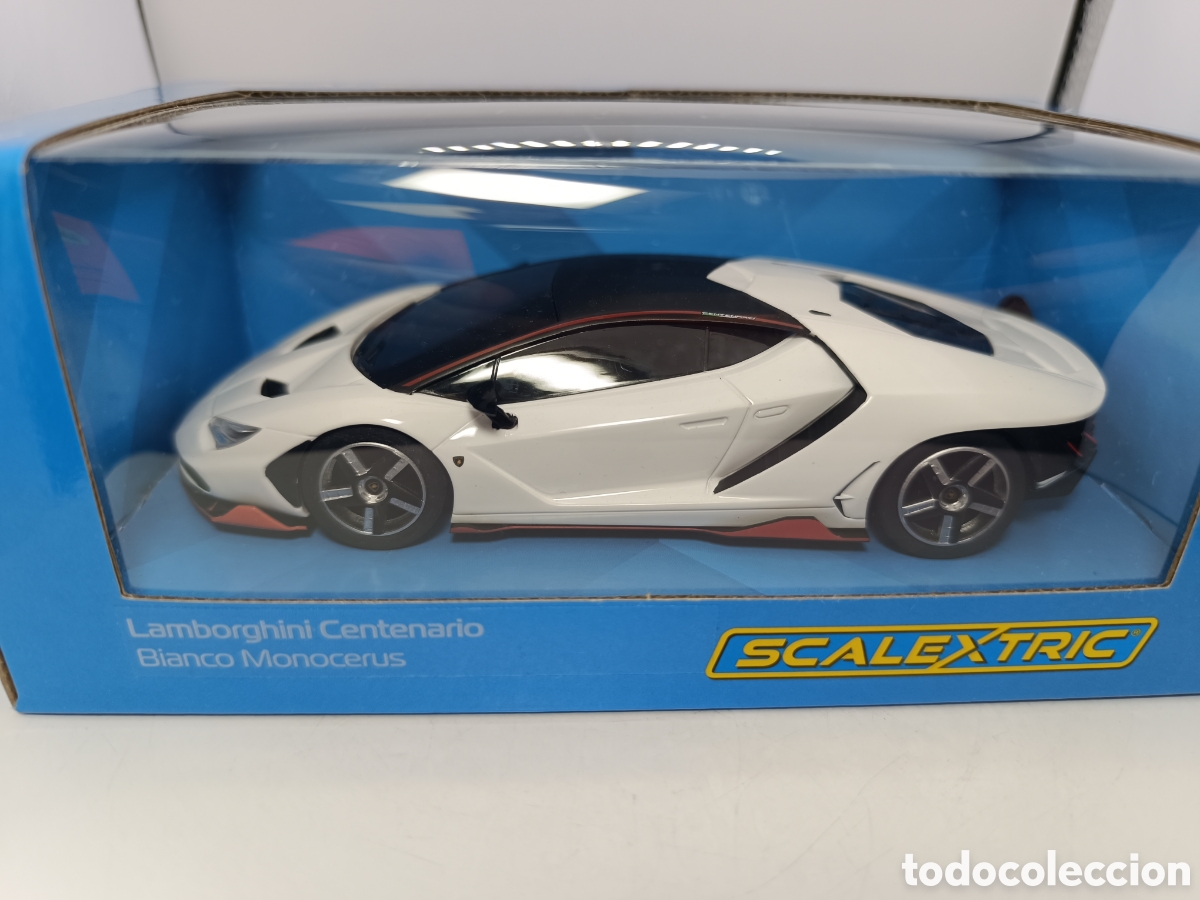 Scalextric: SCALEXTRIC LAMBORGHINI CENTENARIO BIANCO MONOCERUS C4087