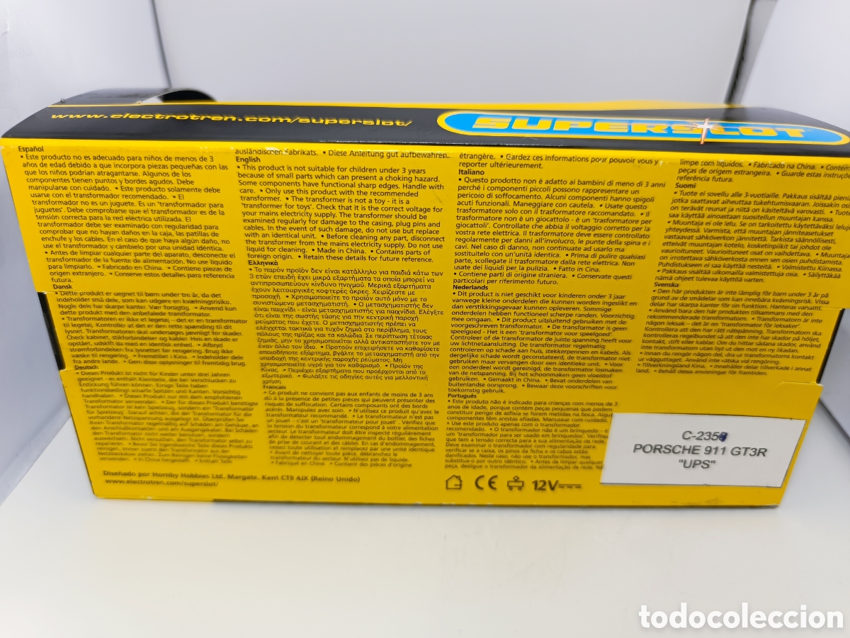 Scalextric: SCALEXTRIC PORSCHE 911 GT3R UPS - Foto 2