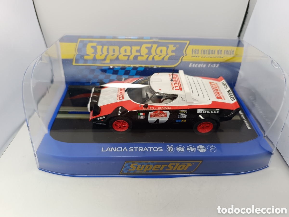 Scalextric: SUPERSLOT LANCIA STRATOS SAN REMO 1978 H3931