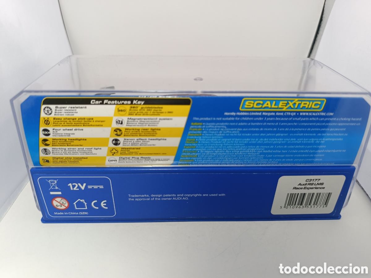 Scalextric: SCALEXTRIC UK AUDI R8 LMS RACE EXPERIENCE - Foto 2