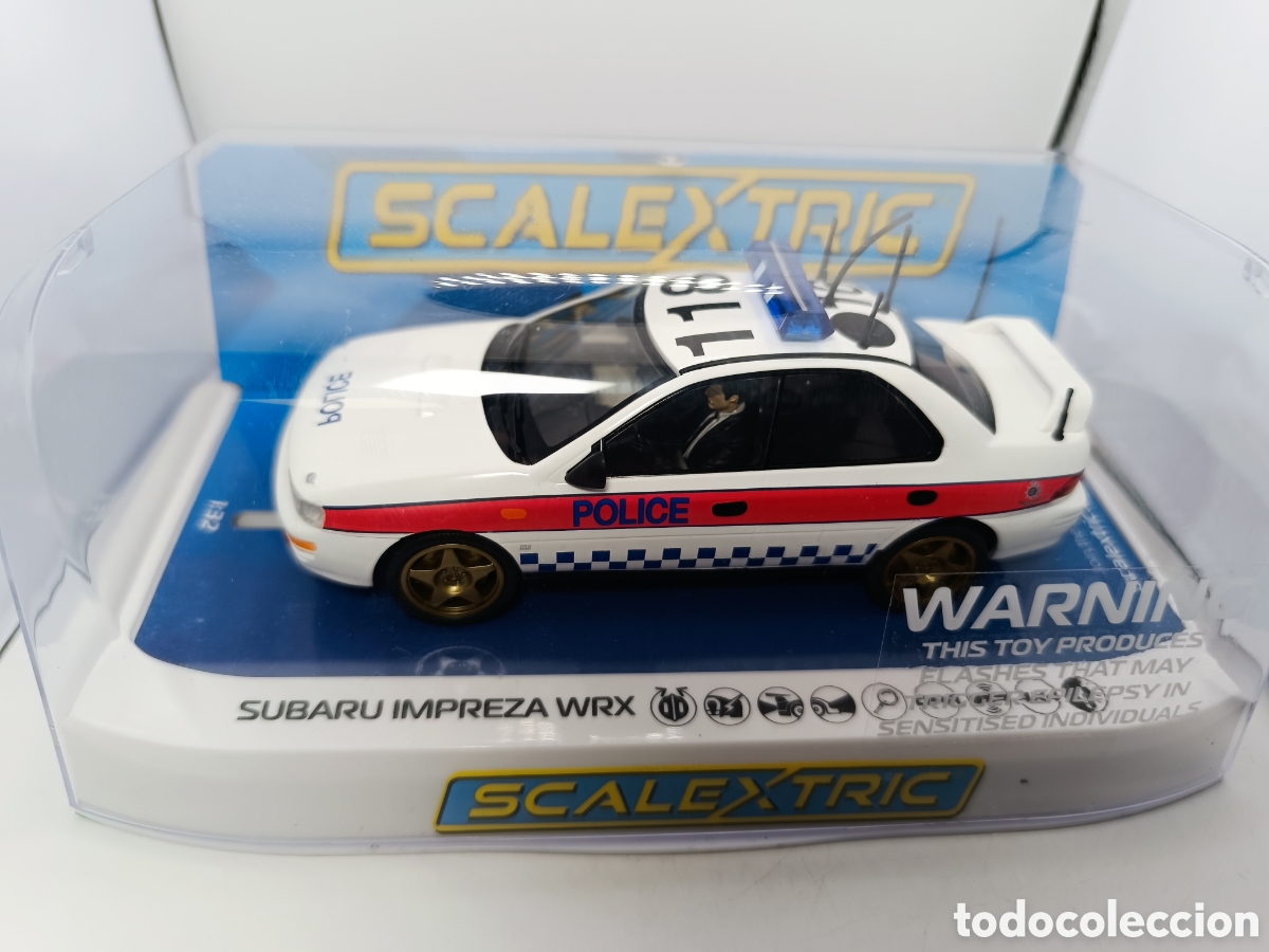 Scalextric: SCALEXTRIC UK SUBARU IMPREZA WRX POLICE EDITION C4429