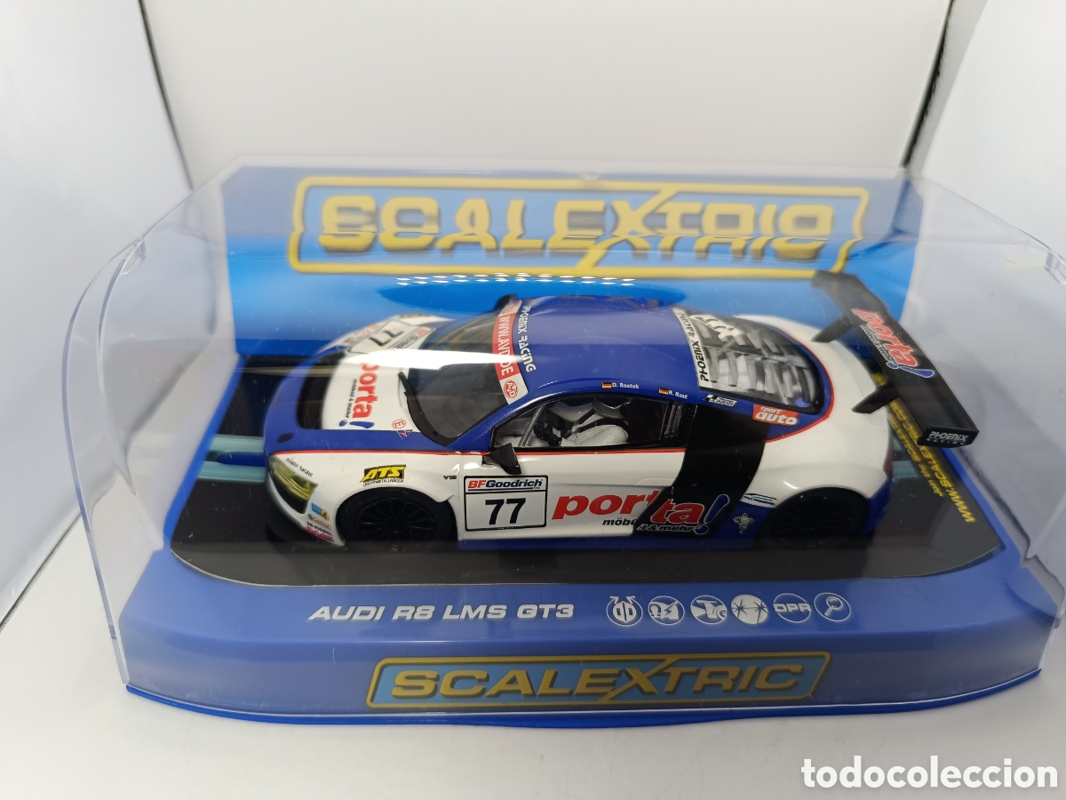 Scalextric: SCALEXTRIC UK AUDI R8 LMS PHOENIX RACING C3286