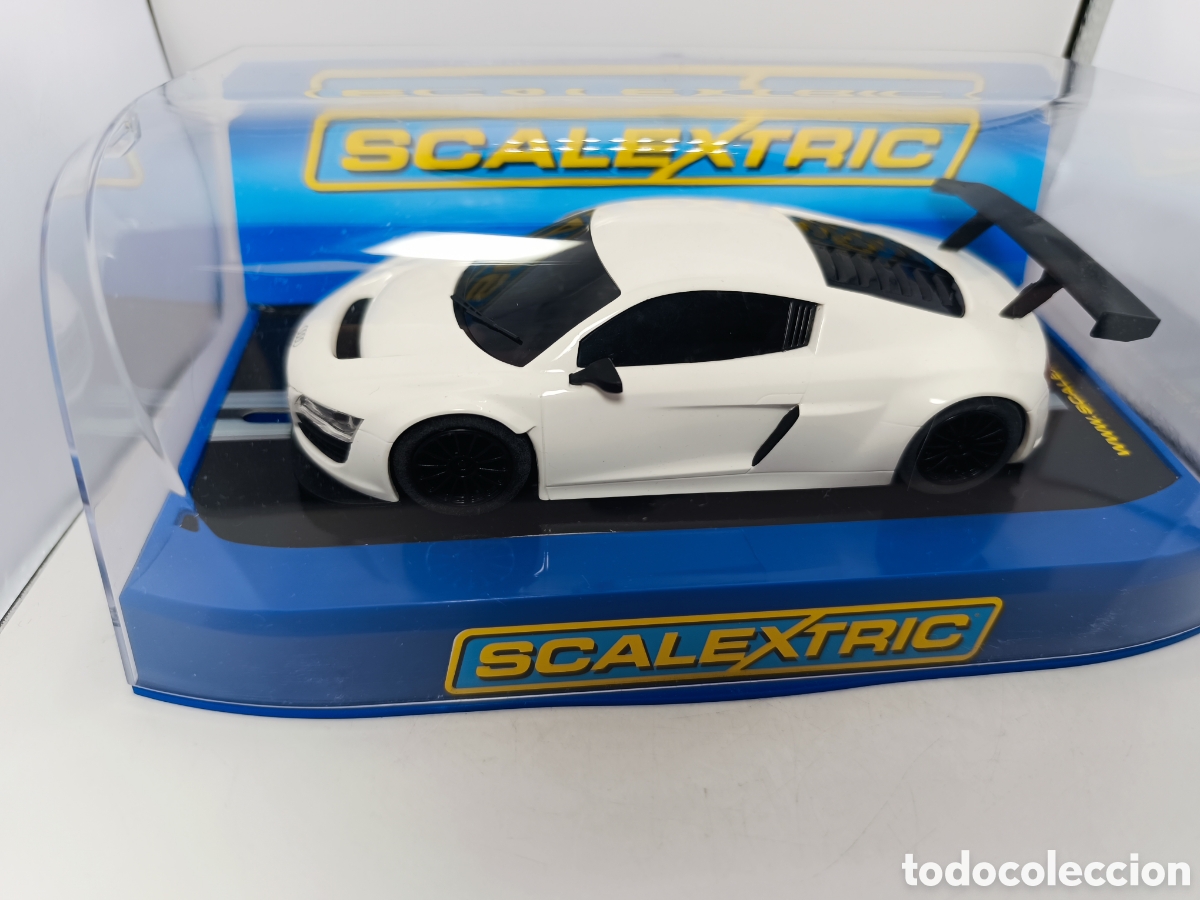 Scalextric: SCALEXTRIC UK AUDI R8 LMS ROAD CAR WHITE CIRCUITO C1351T