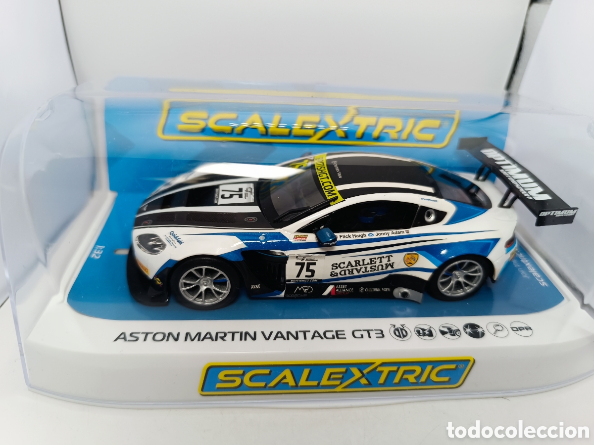 Scalextric: SCALEXTRIC UK ASTON MART&Iacute;N VANTAGE GT3 BRITISH GT C4027