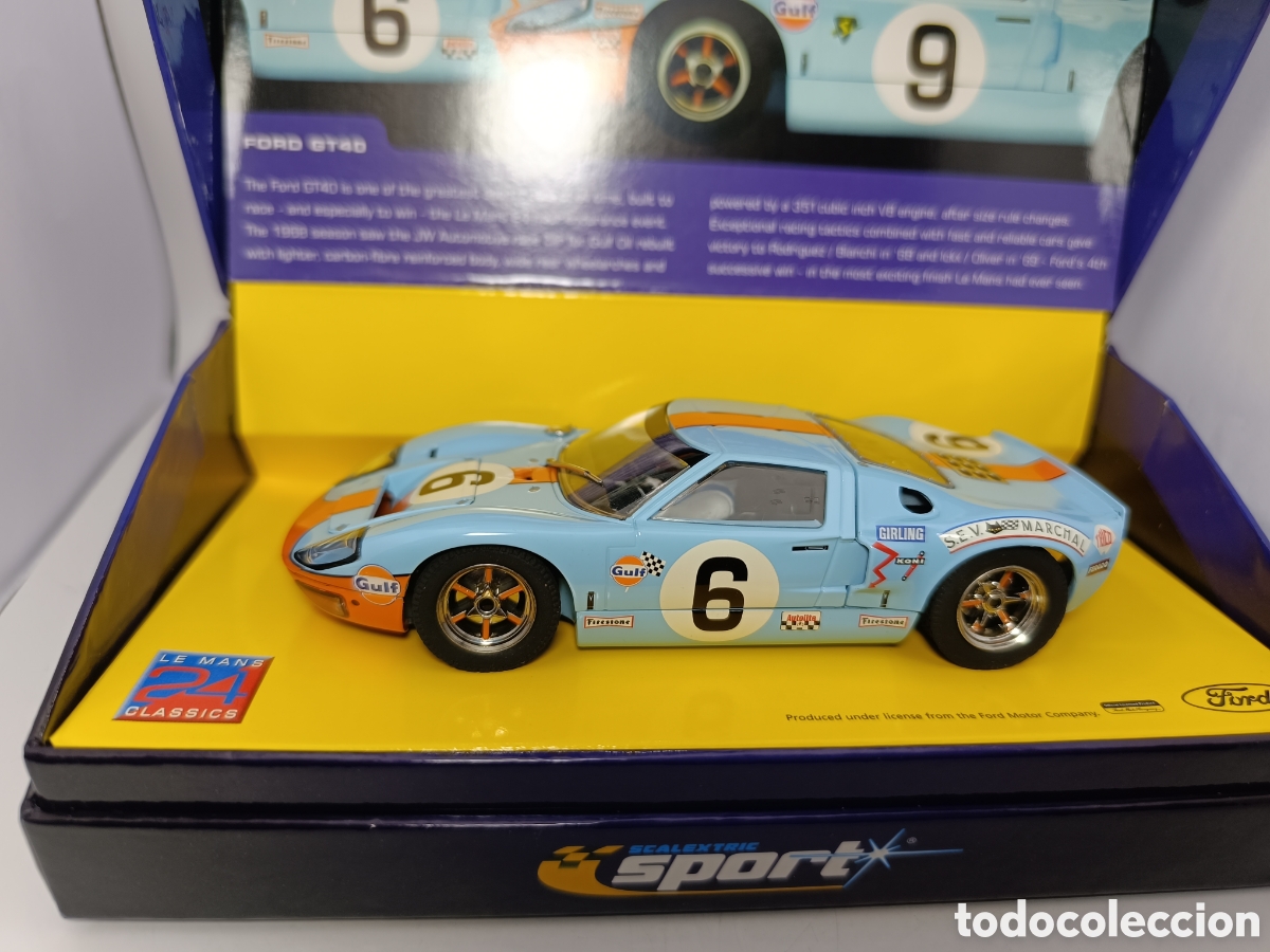 Scalextric: SCALEXTRIC UK FORD GT40 1969 N.6 C2404A