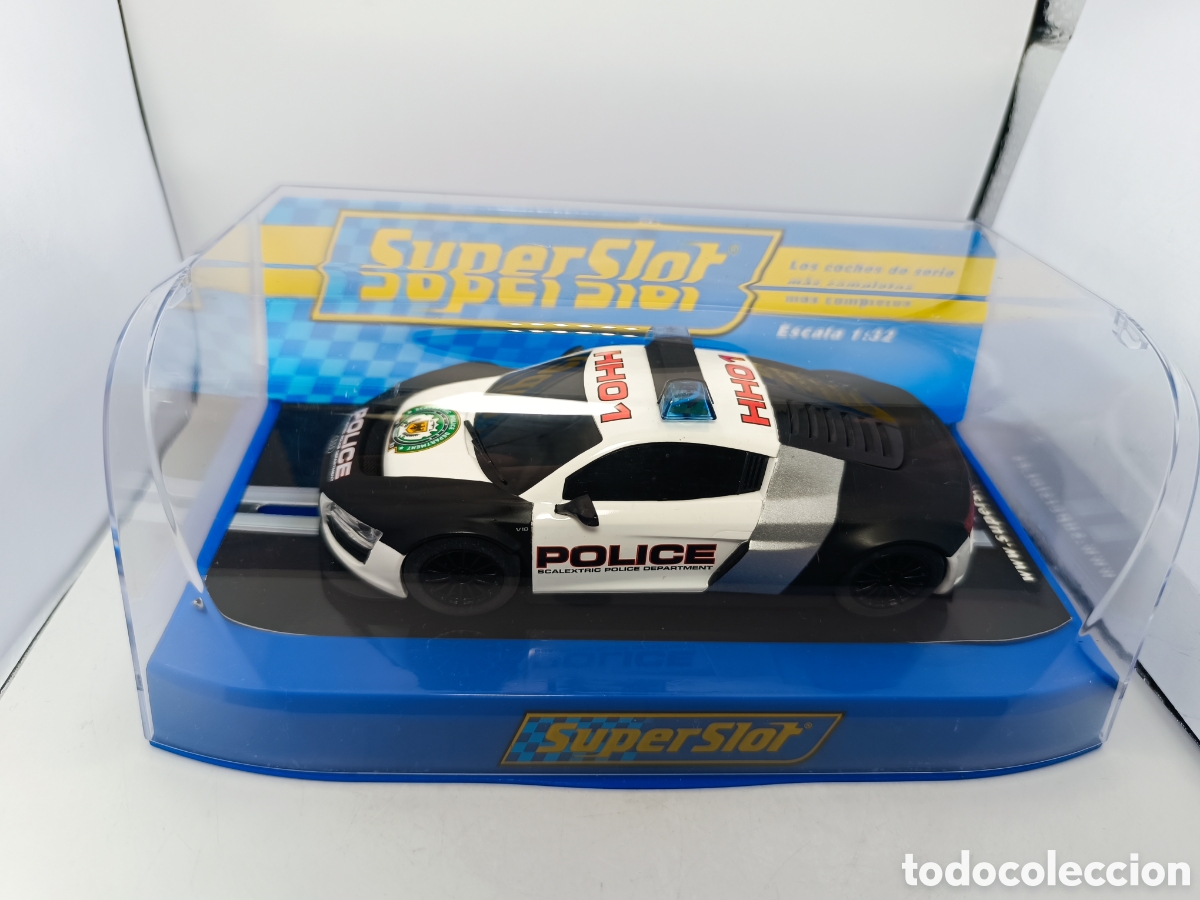 Scalextric: SCALEXTRIC UK AUDI R8 LMS POLICE DIGITAL CIRCUITO C1310T