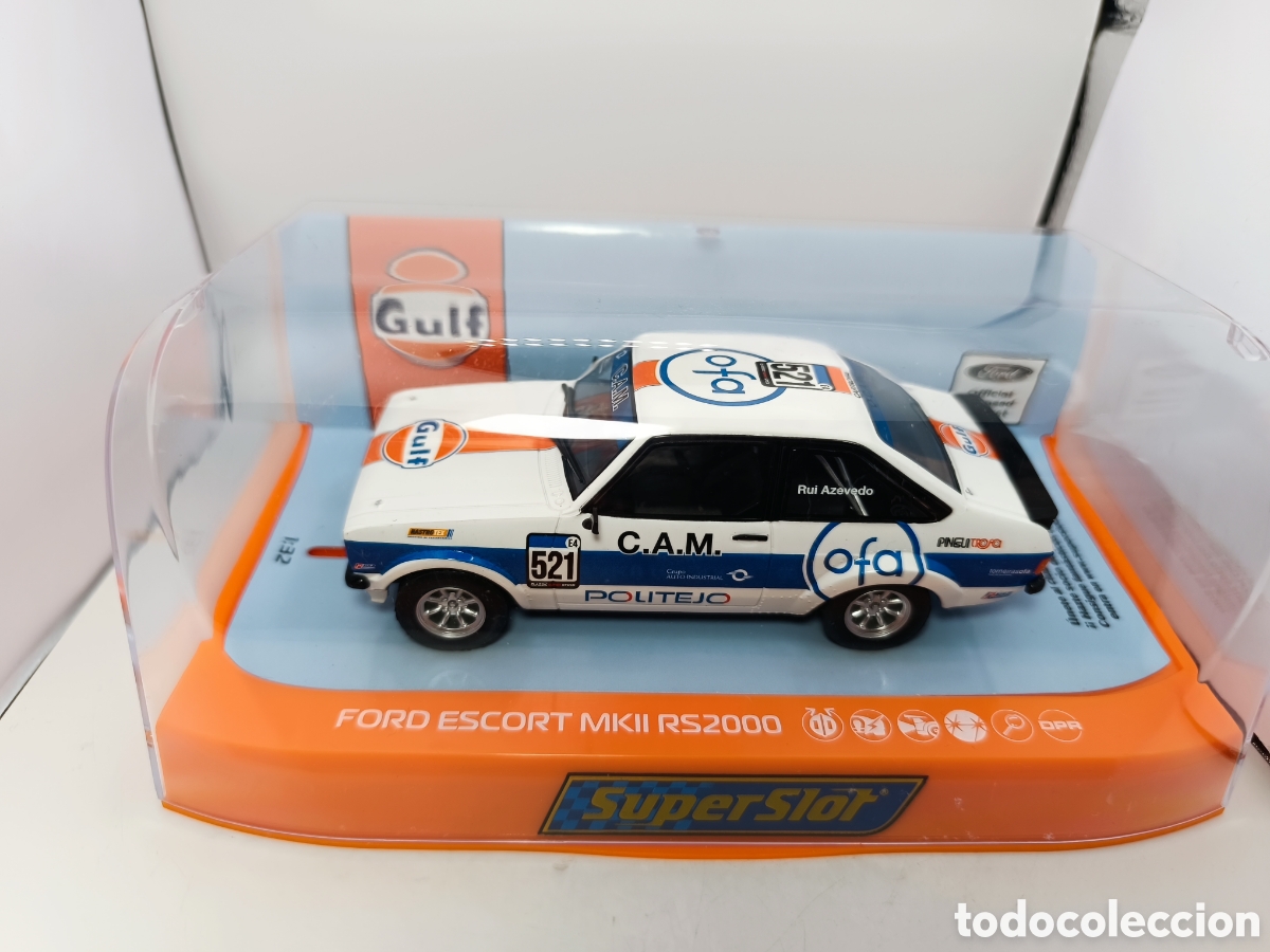 Scalextric: SUPERSLOT FORD ESCORT MK2 RS2000 GULF EDITION H4150