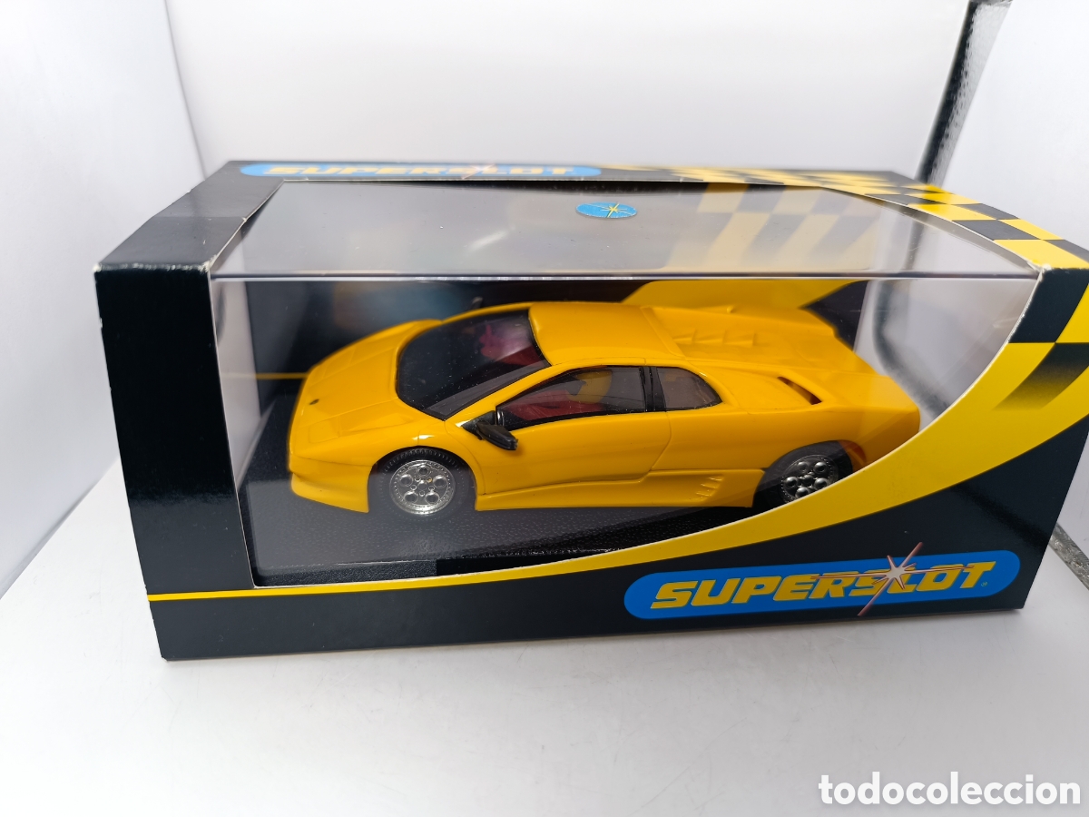 Scalextric: SUPERSLOT LAMBORGHINI DIABLO ROAD CAR YELLOW