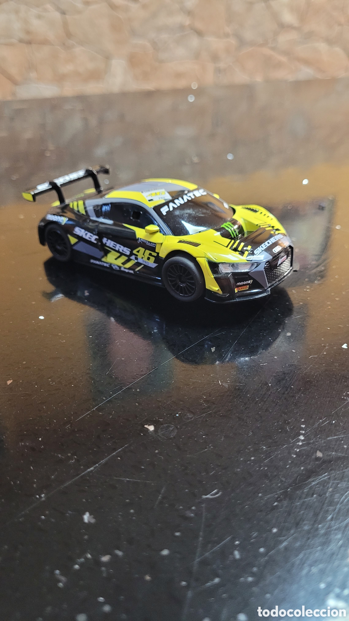 Scalextric: Audi r8 SCX valentino rossi