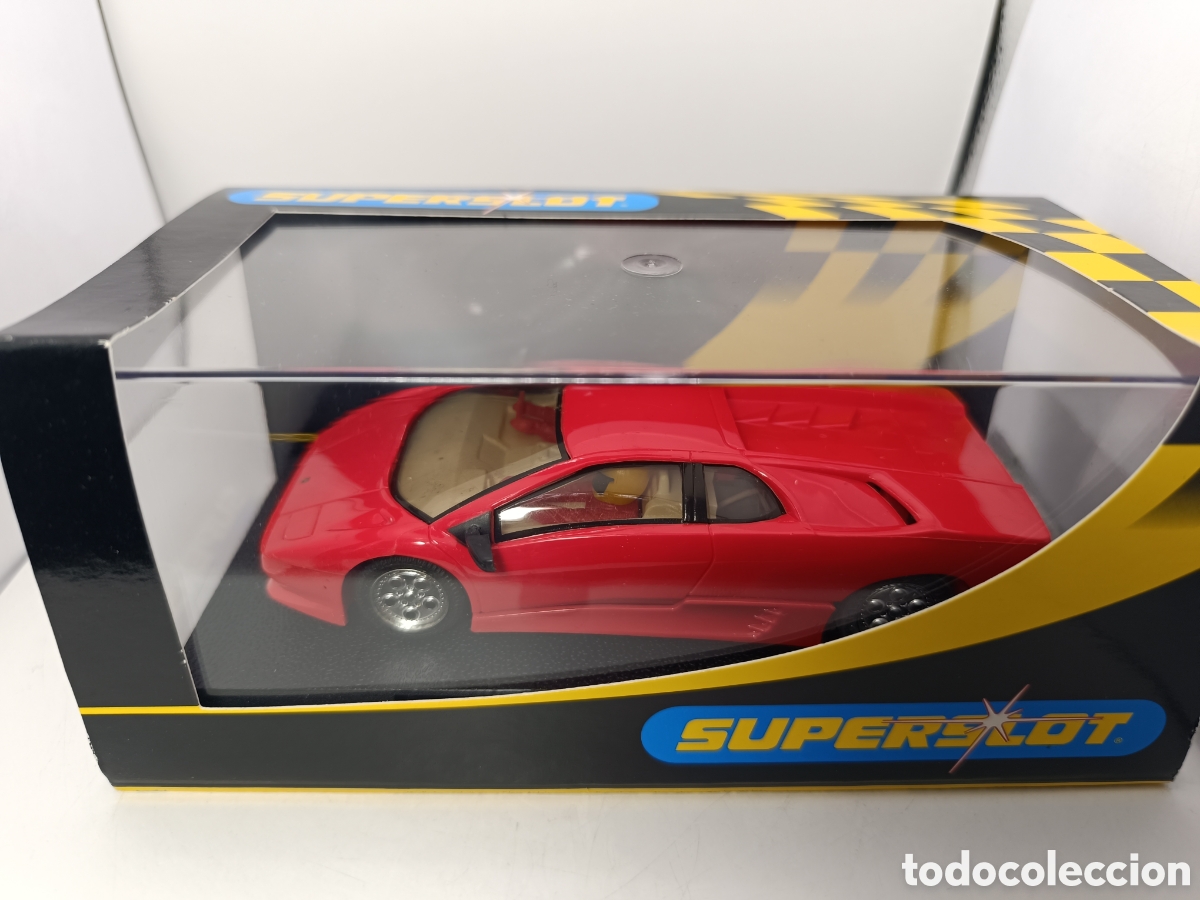 Scalextric: SCALEXTRIC UK LAMBORGHINI DIABLO ROAD CAR RED C411