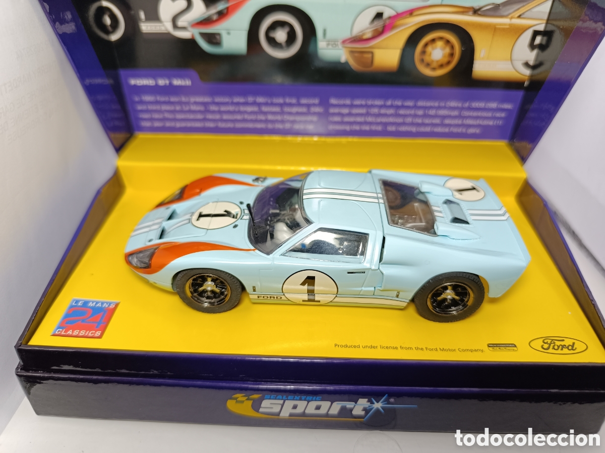 Scalextric: SCALEXTRIC UK FORD GT MKII LE MANS 1966 N.1 C2464A