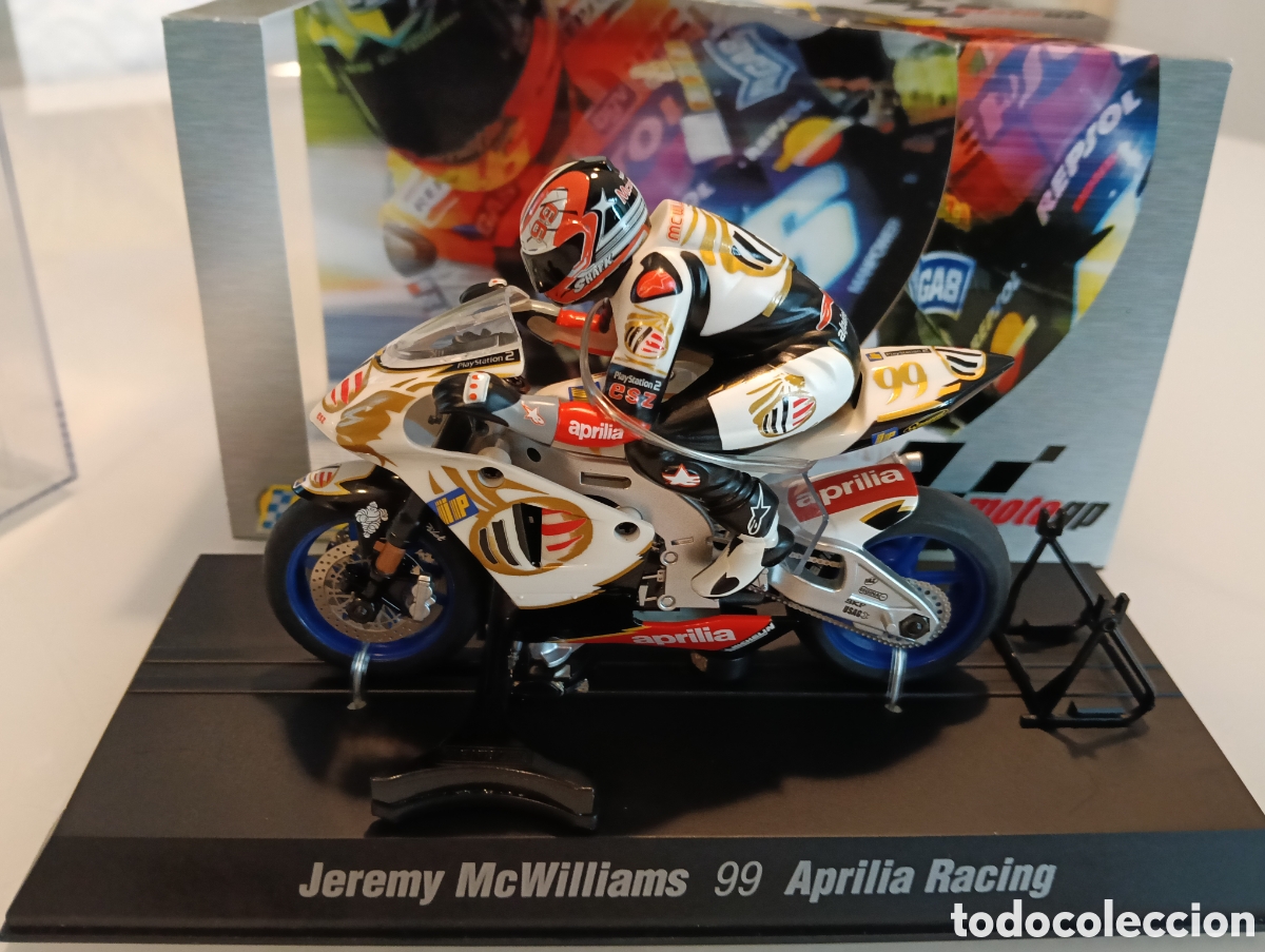 Scalextric: Moto GP Aprilia Racing de Scalextric