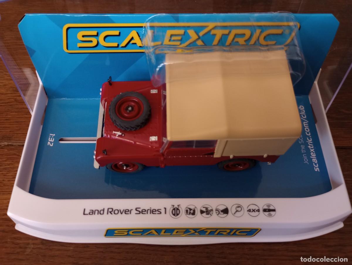 Scalextric: Land Rover Series 1, C4493, Poppy red, Scalextric, Hornby, a estrenar en su caja